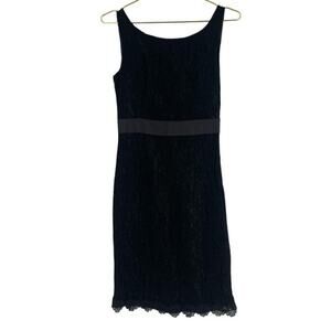 NWT Romy Black Lace Sheath Mini Dress for Cocktail Nights XS